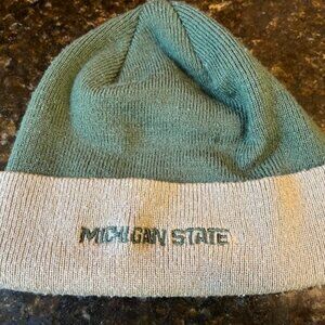 Michigan State Nike Green & Gray Acrylic Beanie one size